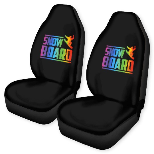 Snowboarding SNOWBOARD Car Seat Covers Snowboarder Freestyle