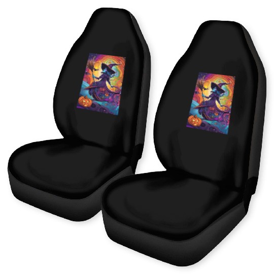 Halloween Witch Car Seat Covers