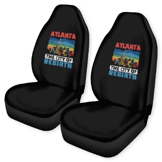 Atlanta City Georgia USA America United States Car Seat Covers
