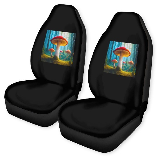 Mellow Mushroom Car Seat Covers