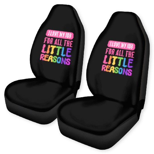 I Love My Job For All The Little Reasons Teacher Car Seat Covers