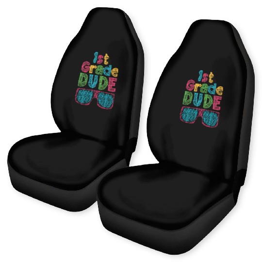Kindergarten Teacher Funny Student 1st Graduation Car Seat Covers