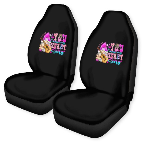 You Make My Heart Sing Car Seat Covers