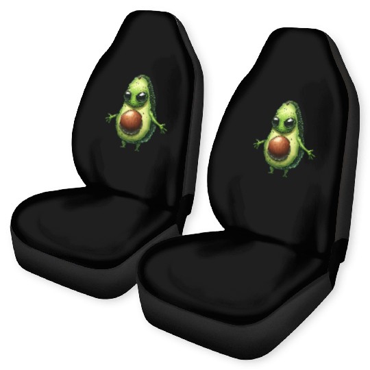 Avocado alien Car Seat Covers