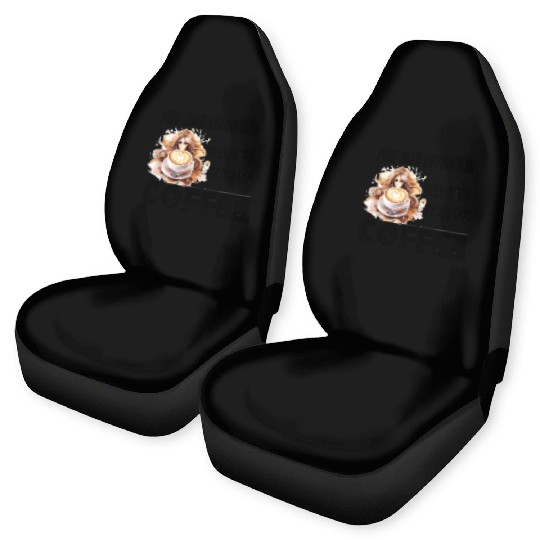 my girlfriend is hotter than my coffee Car Seat Covers