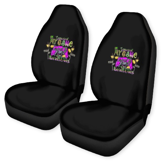 I Paused My Game For Mardi Gras Car Seat Covers
