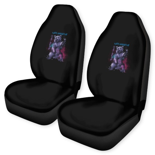 Hey Bear Painting Car Seat Covers