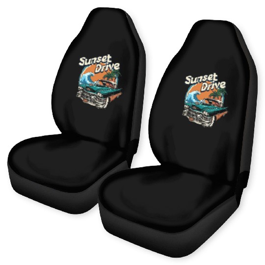 Sunset Drive Escape Car Seat Covers