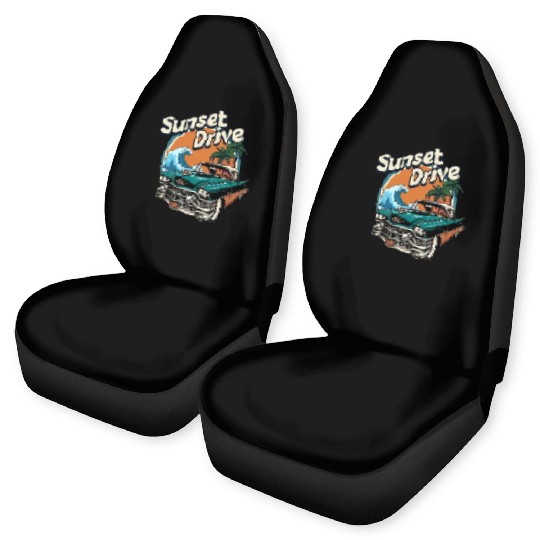 Sunset Drive Escape Car Seat Covers