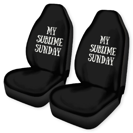 My Sublime Sunday Car Seat Covers