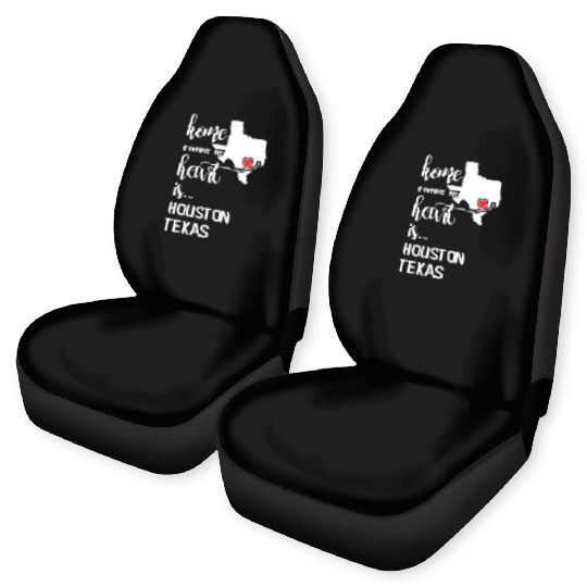 Houston County Texas Is Where My Heart Is Gift Car Seat Covers