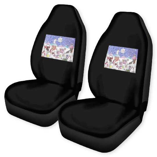 The Nutcracker Christmas Candy Land Car Seat Covers