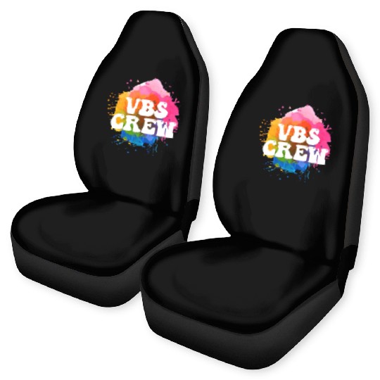 VBS Colorful Bible Vacation School Love Car Seat Covers