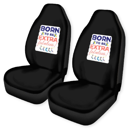 Down Syndrome Awareness Extra Fabulous Car Seat Covers