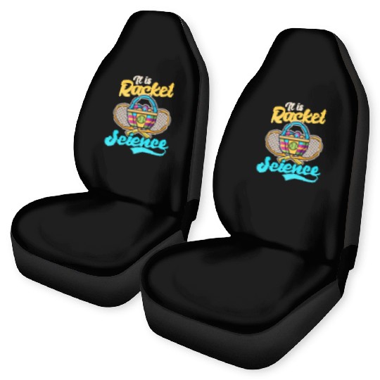 Tennis Easter Racket Science Car Seat Covers