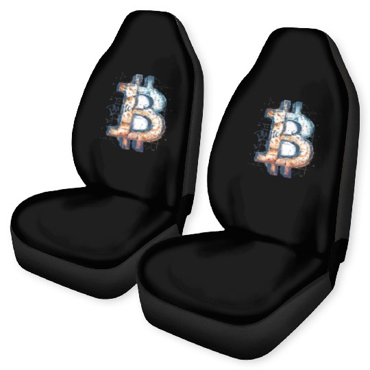 Pi day 3.14 Crypto Bitcoin Origins of Car Seat Covers