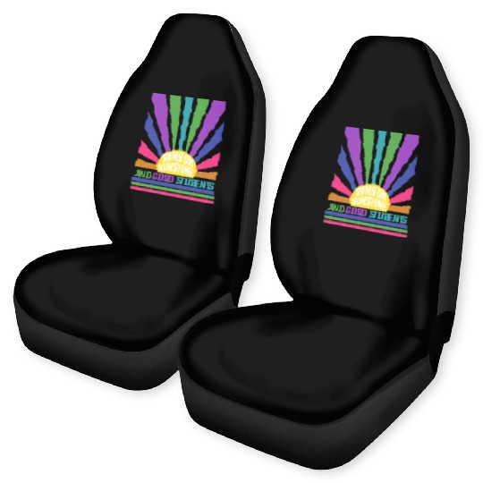 Teaching School Teacher Car Seat Covers