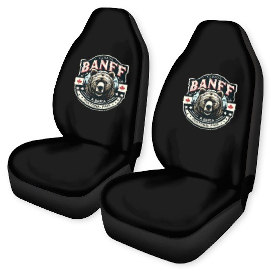 Banff National Park, Alberta Canada grizzly bears Car Seat Covers