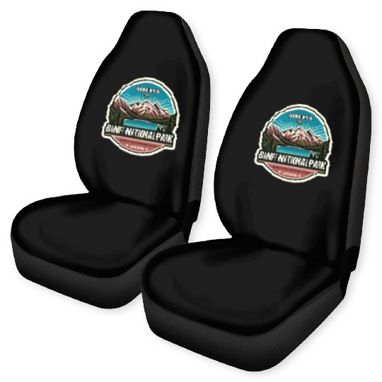 Banff National Park, Alberta Canada grizzly bears Car Seat Covers
