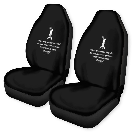 Motivational Quote - C. S. Lewis British writer Car Seat Covers