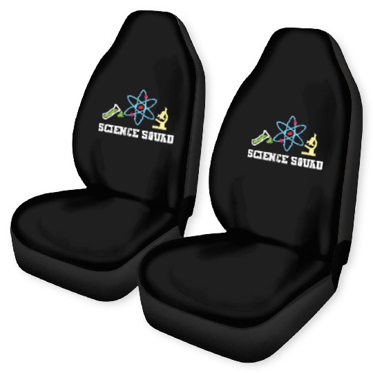 Science Squad Physics Teacher Car Seat Covers
