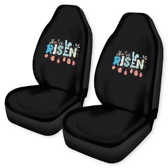 He Is Risen Easter Celebration Theme Car Seat Covers