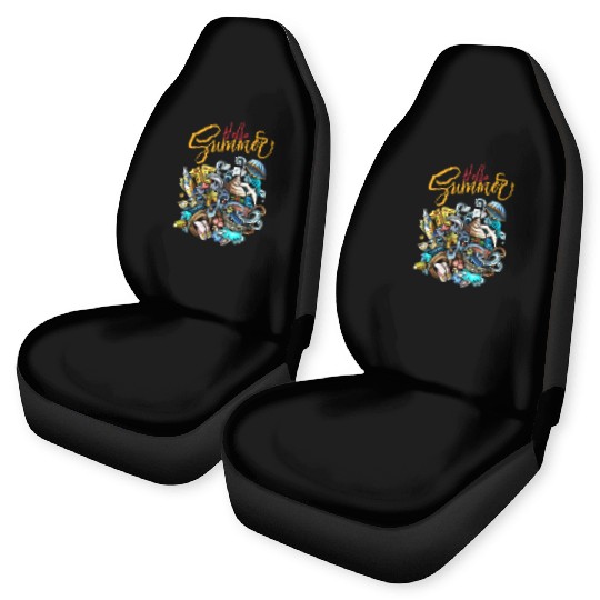 Summer Vibes Car Seat Covers