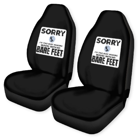 Barefoot Water Skiing Extreme Sports Barefooting Car Seat Covers