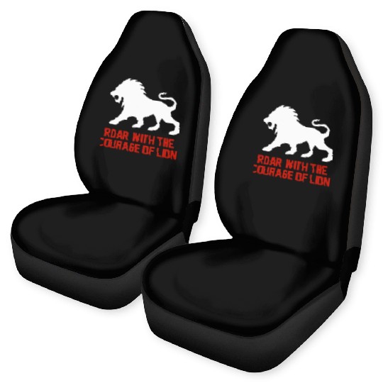 Alpha Roar Nature Lover Animal King Lion 8 Car Seat Covers
