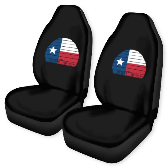 Retro Texas Car Seat Covers