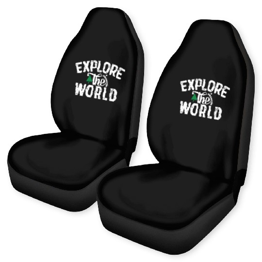 explore the world - travel - exploring Car Seat Covers