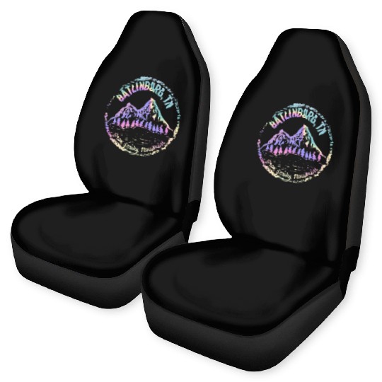 Gatlinburg Tennessee Great Smoky Mountain Souvenir Car Seat Covers