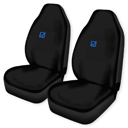 Retirement gift idea Retired Purchasing-Agent Car Seat Covers