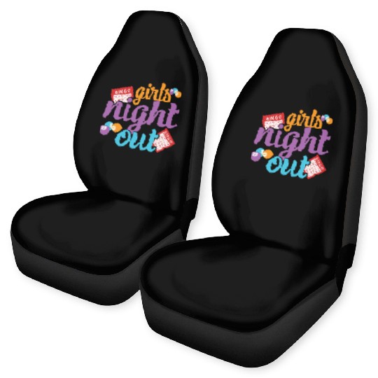Girls Night Out Bingo Player Bingo Car Seat Covers