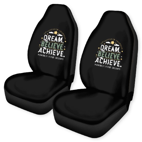 Manifest Your Dreams Car Seat Covers