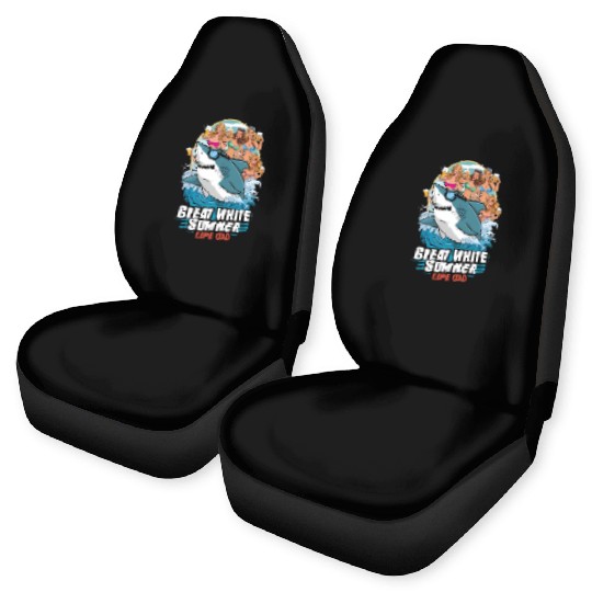 Stylish Great White Shark Car Seat Covers (Cape Cod)