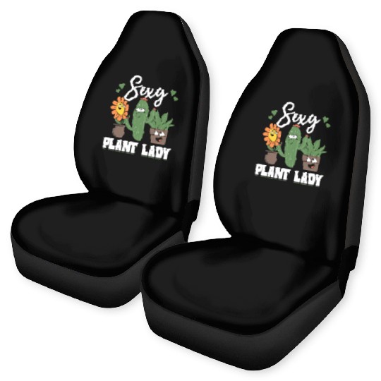 Hobby Gardener Plant Lover - Sexy Plant Lady Car Seat Covers