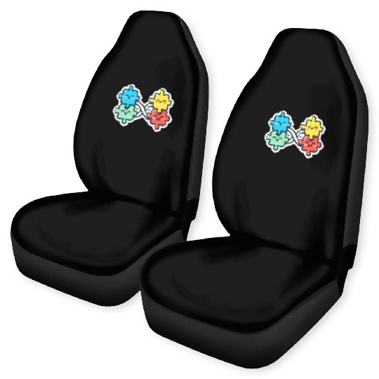 Neurodiversity is cute Car Seat Covers