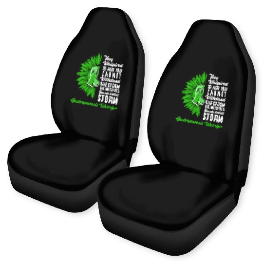 Motivational Storm Gastroparesis Awareness Car Seat Covers