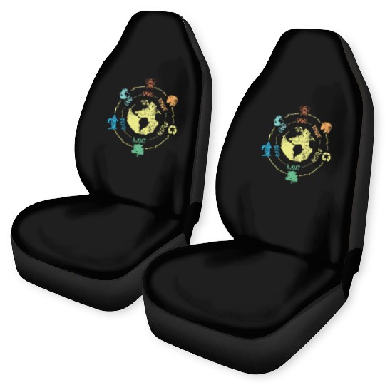 Environmental protection nature conservation Ocean Car Seat Covers