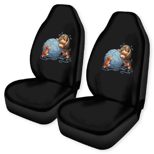 Fun Animal Image Car Seat Covers