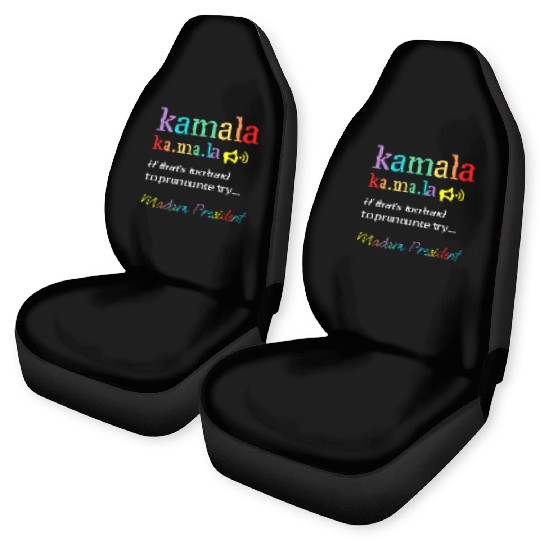 Vote Kamala Removes Nasty Orange Stains detergent Car Seat Covers