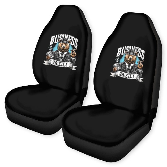 Mobster Gangster Mafia Organized Crime Boss Car Seat Covers
