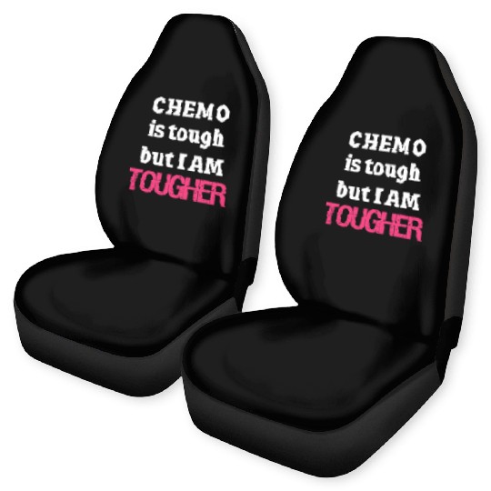 Chemo Support Chemotherapy Care Package Pink Beat Car Seat Covers