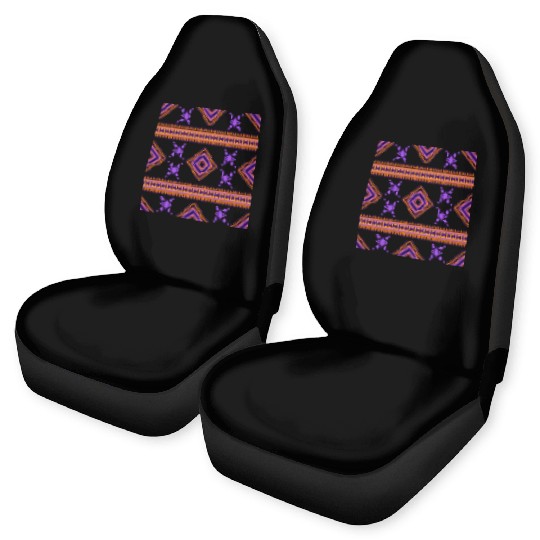 Ancient African Tribal Pattern Car Seat Covers