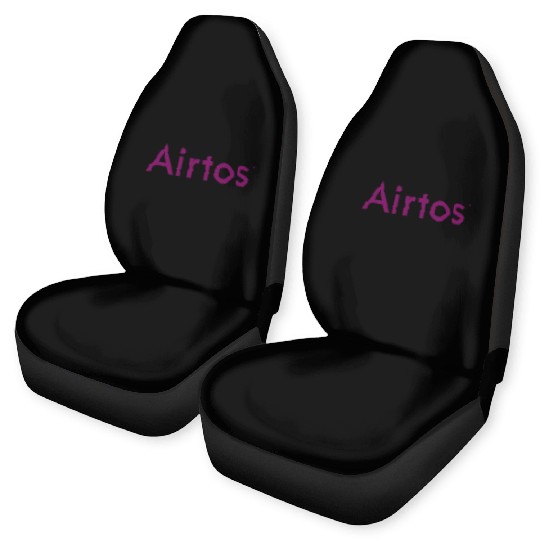AT TEXT VIOLET Car Seat Covers
