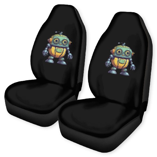 Robot Melon Car Seat Covers