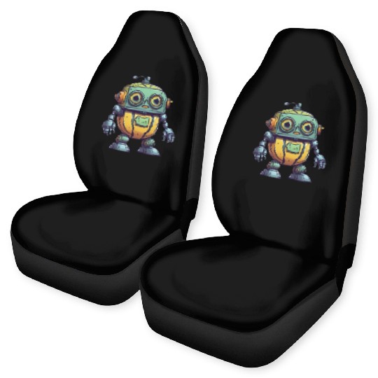 Robot Melon Car Seat Covers