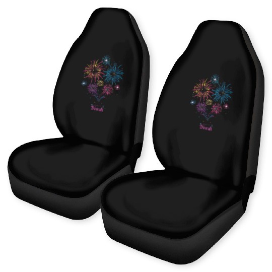 Joyous Fireworks for Diwali Festival Car Seat Covers