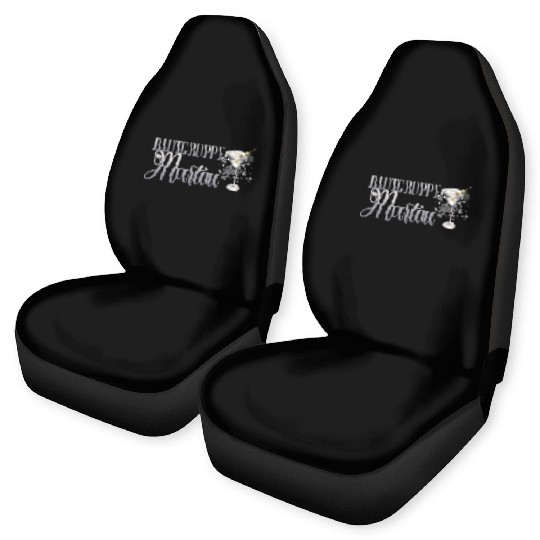 Blutgruppe Martini Cocktail Bartender Car Seat Covers